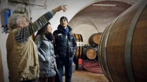 Visit an historical Chianti Classico winery during the tipsy Tuscany experience Km Zero Tours Slow Travel Tuscany 720x405