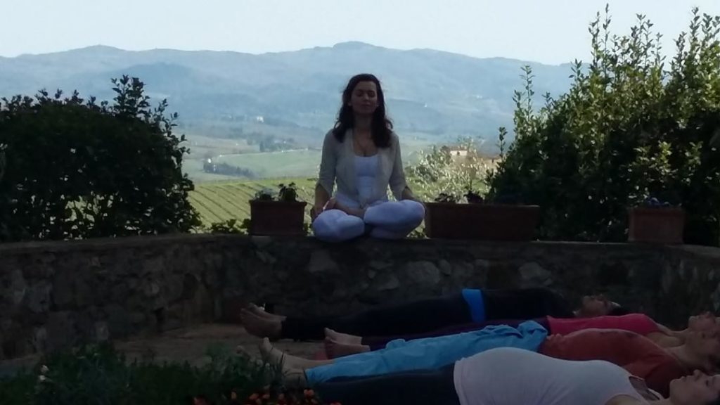 Km Zero Tours Slow Travel Tuscany yoga experience in Chianti